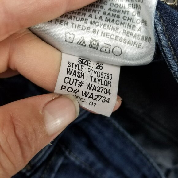 Joes Jeans Womens 26 Blue Icon Stretch Denim Taylor Bootcut - Picture 13 of 13